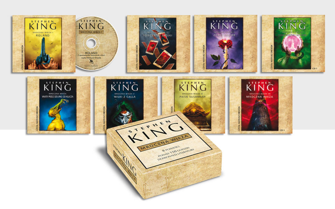Ponad 150 godzin nagrań doskonałej literatury z audiobookami Stephena Kinga!