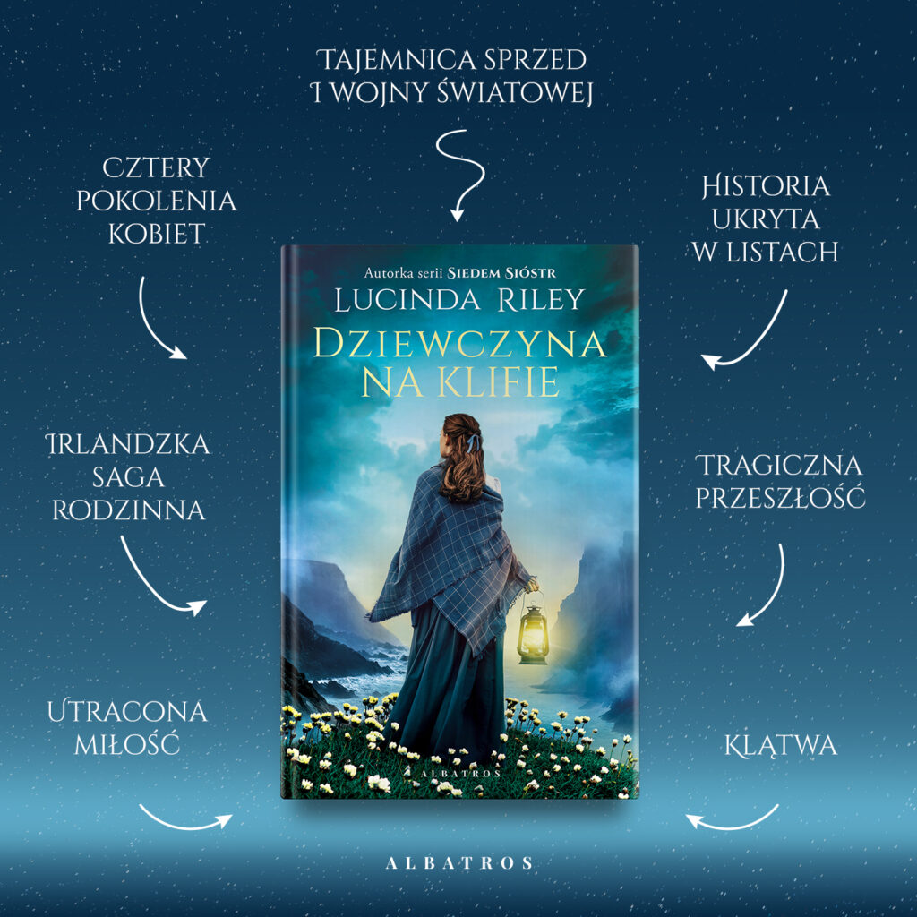 DZIEWCZYNA NA KLIFIE/ barwione krawędzie – Lucinda Riley