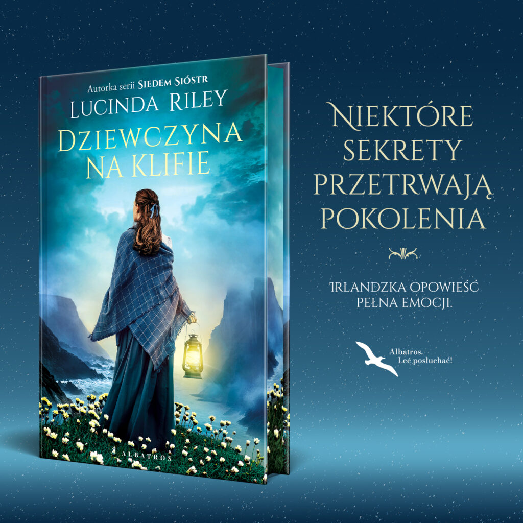 DZIEWCZYNA NA KLIFIE/ barwione krawędzie – Lucinda Riley