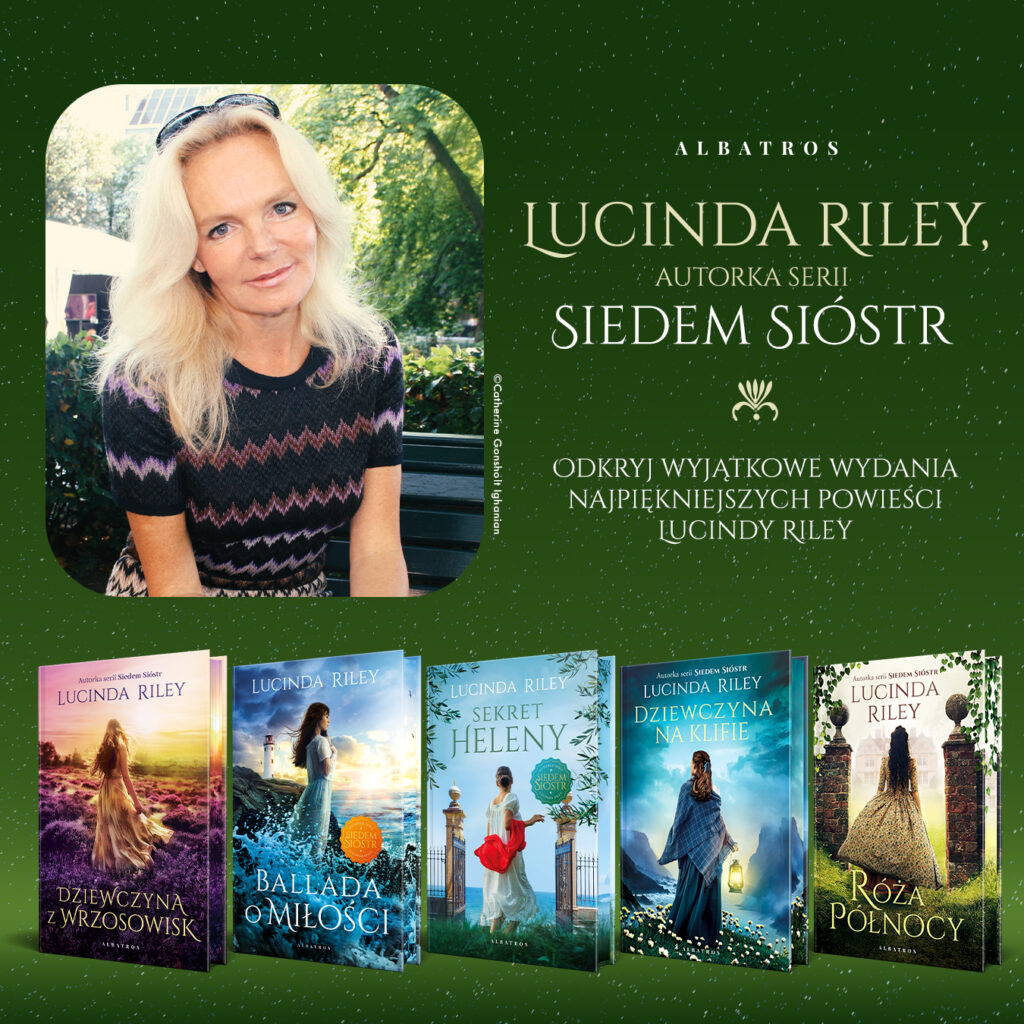 RÓŻA PÓŁNOCY/ barwione krawędzie – Lucinda Riley