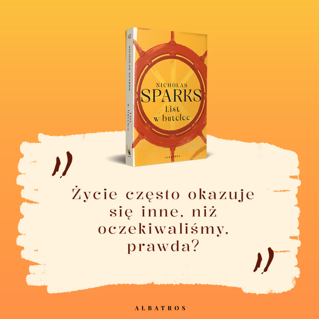 LIST W BUTELCE – Nicholas Sparks