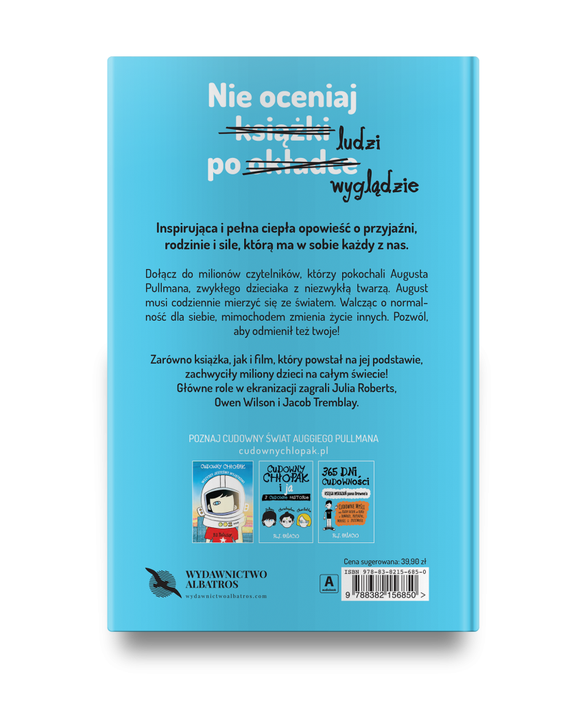 CUDOWNY CHŁOPAK – R.J. Palacio