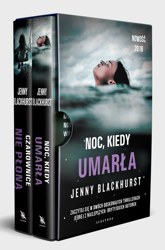 PAKIET: NOC, KIEDY UMARŁA/CZAROWNICE NIE PŁONĄ – Jenny Blackhurst