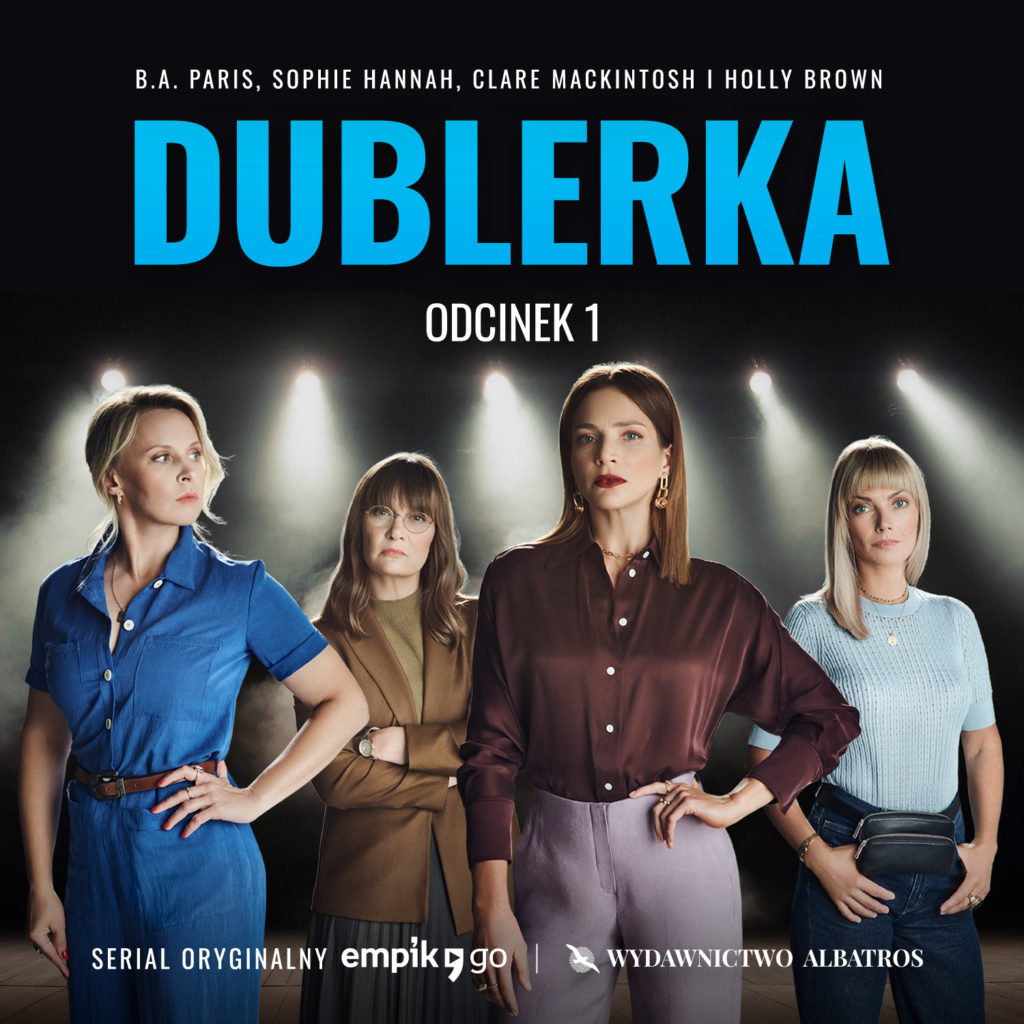 DUBLERKA - audiobook – B.A. Paris/ Sophie Hannah/ Clare Mackintosh/ Holly Brown