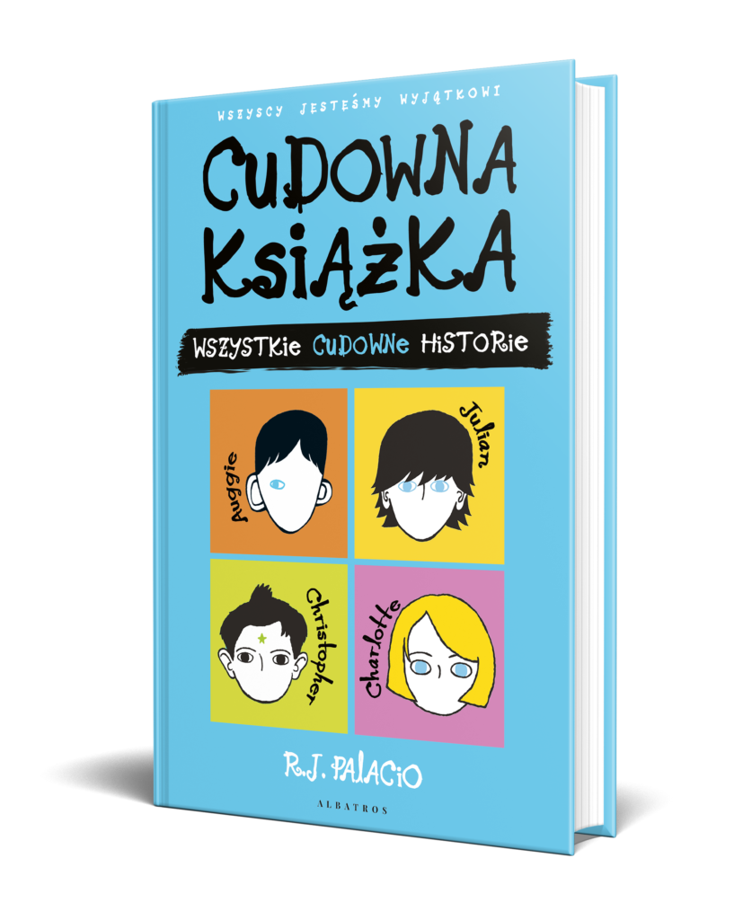 CUDOWNA KSIĄŻKA. WSZYSTKIE CUDOWNE HISTORIE – R.J. Palacio
