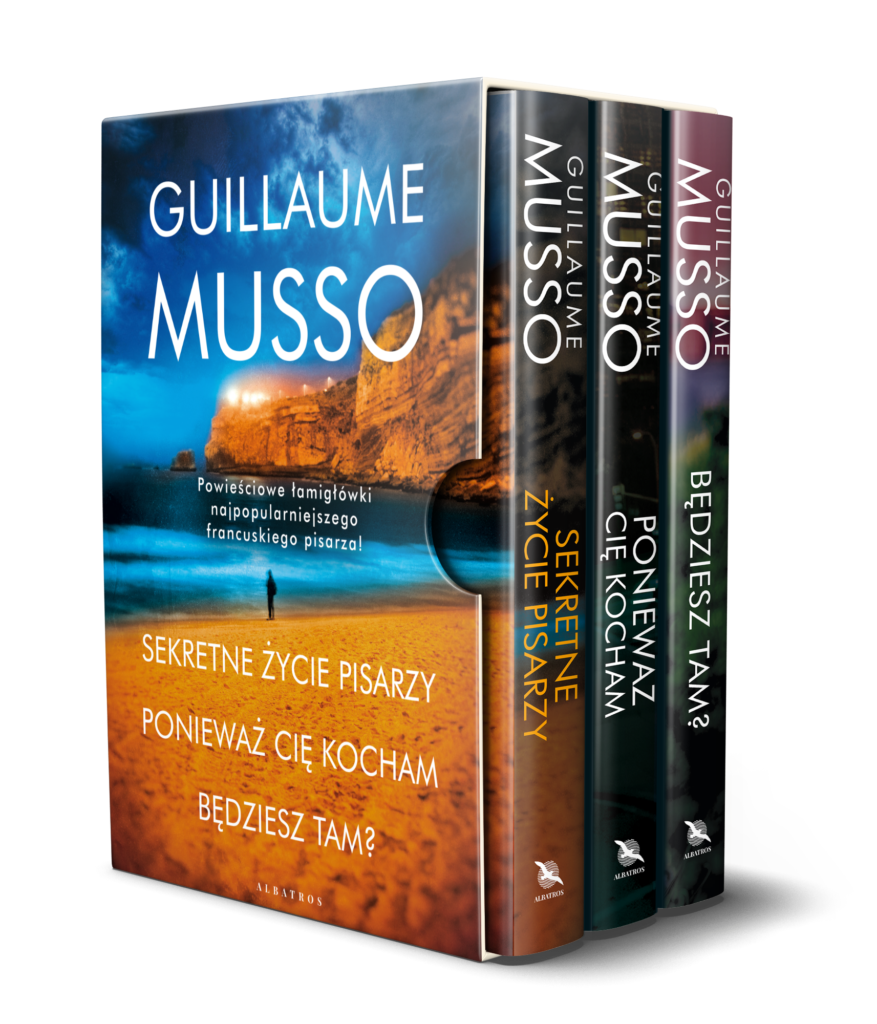 PAKIET: SEKRETNE ŻYCIE PISARZY/PONIEWAŻ CIĘ KOCHAM/BĘDZIESZ TAM? – Guillaume Musso