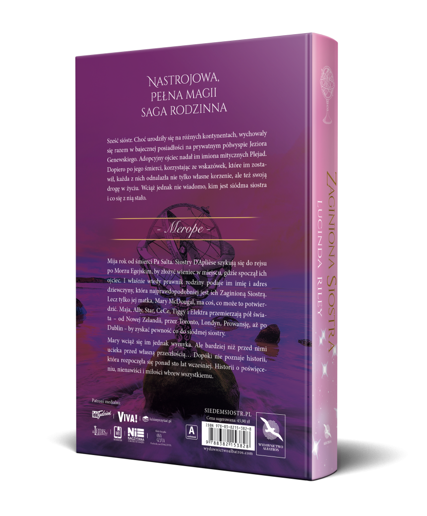 ZAGINIONA SIOSTRA. SIEDEM SIÓSTR – Lucinda Riley