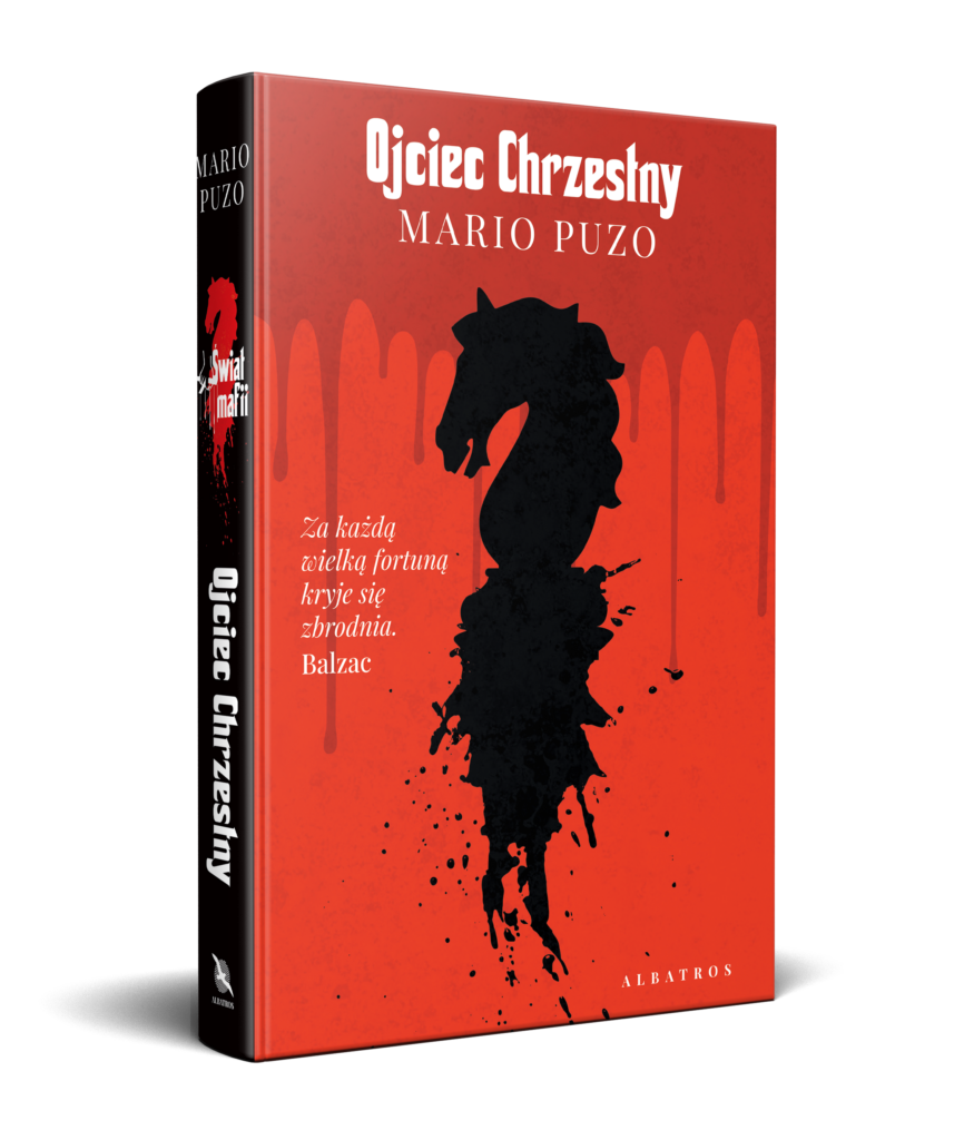 OJCIEC CHRZESTNY/ barwione krawędzie – Mario Puzo