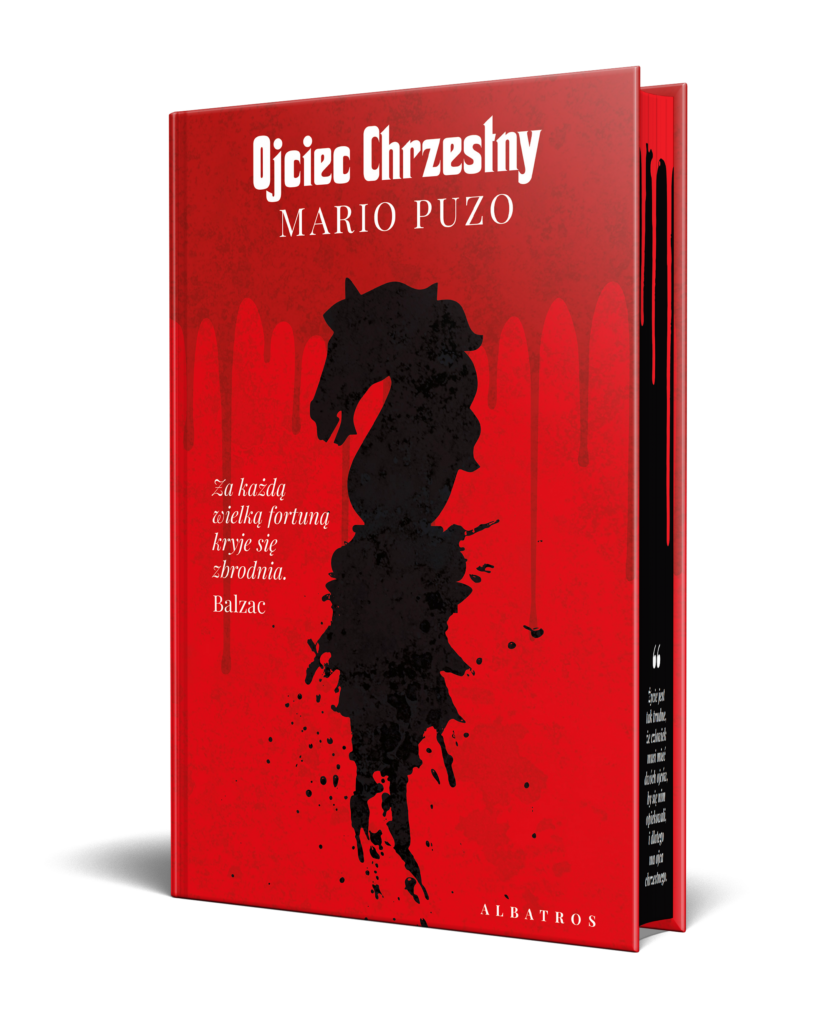 OJCIEC CHRZESTNY/ barwione krawędzie – Mario Puzo