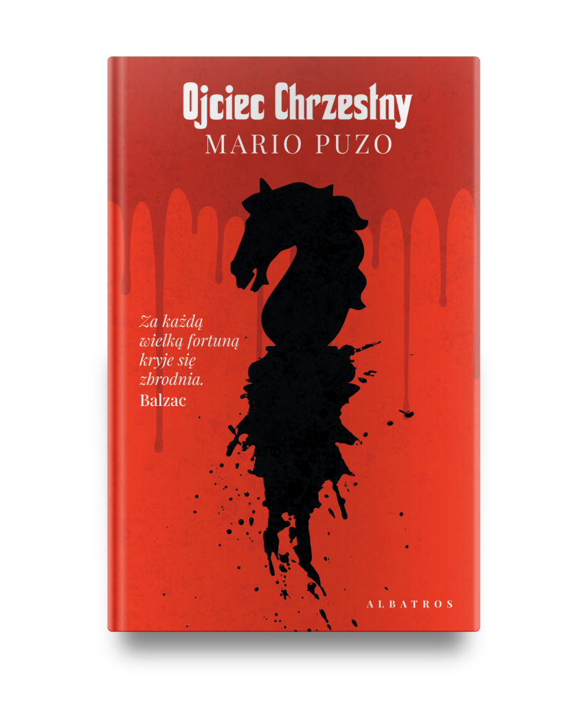 OJCIEC CHRZESTNY/ barwione krawędzie – Mario Puzo