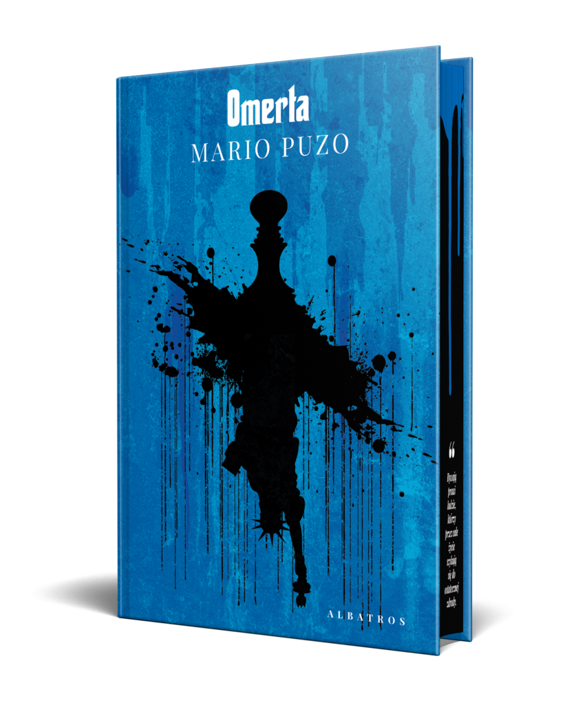 OMERTA/  barwione krawędzie – Mario Puzo