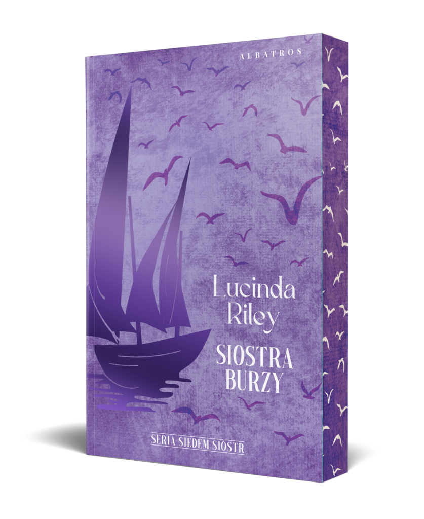 SIOSTRA BURZY. SIEDEM SIÓSTR / barwione krawędzie – Lucinda Riley