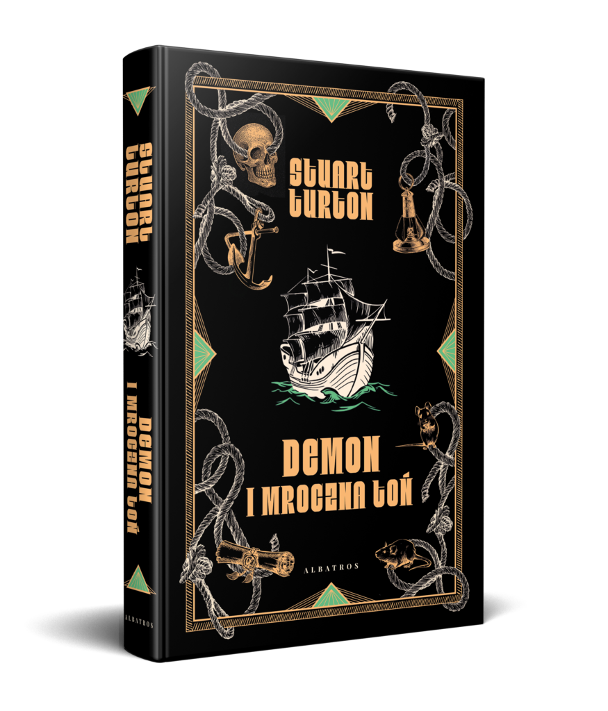 Demon i mroczna toń/barwione krawędzie – Stuart Turton