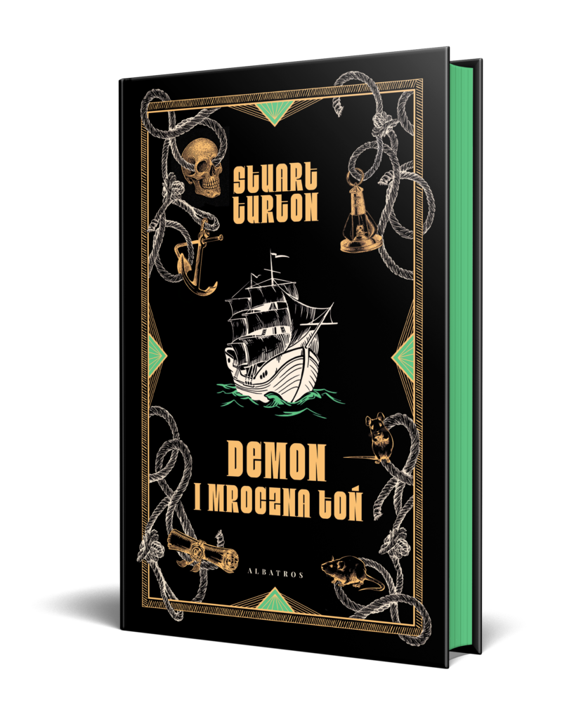 Demon i mroczna toń/barwione krawędzie – Stuart Turton