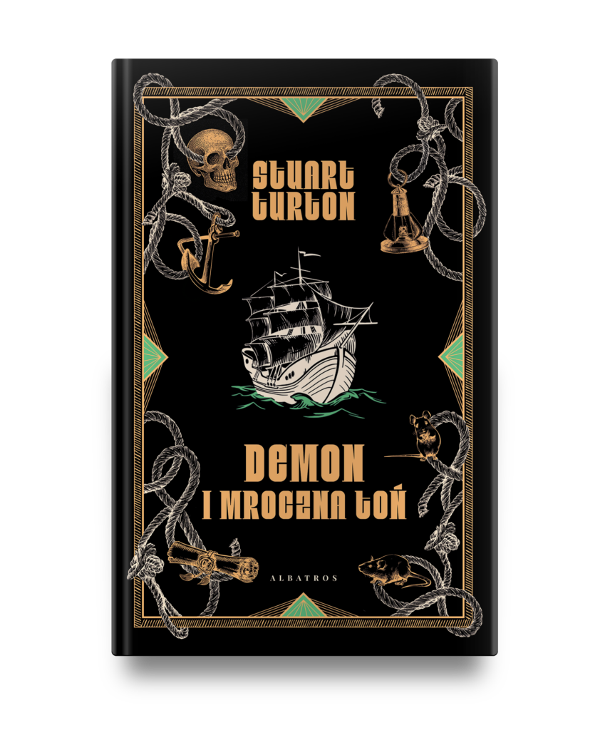 Demon i mroczna toń/barwione krawędzie – Stuart Turton