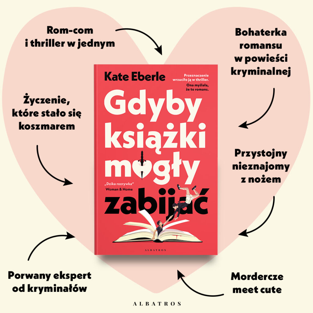 GDYBY KSIĄŻKI MOGŁY ZABIJAĆ – Kate Eberle