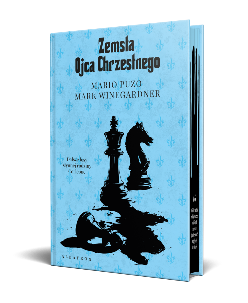 ZEMSTA OJCA CHRZESTNEGO / barwione krawędzie – Mario Puzo