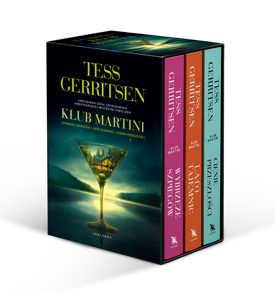 Pakiet KLUB MARTINI: WYBRZEŻE SZPIEGÓW/LATO TAJEMNIC/CIENIE PRZESZŁOŚCI – Tess Gerritsen