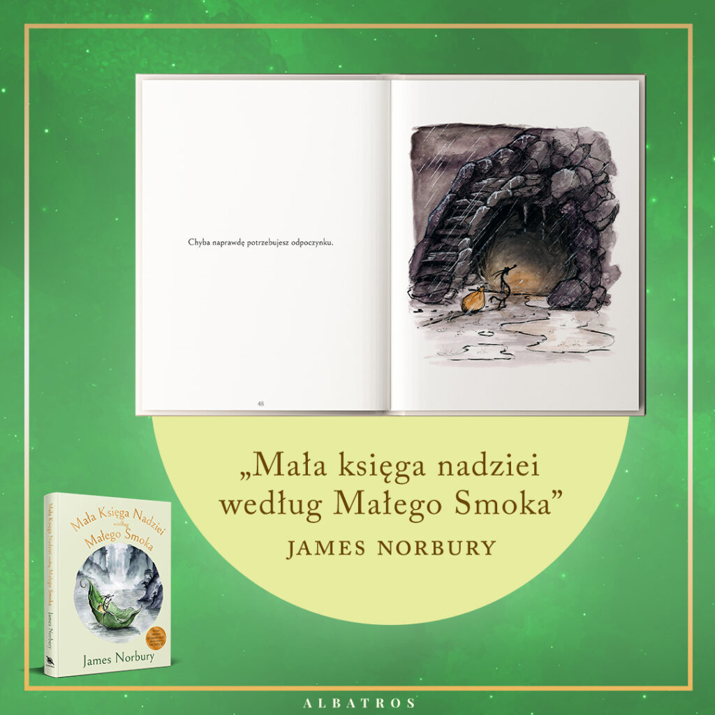 MAŁA KSIĘGA NADZIEI WEDŁUG MAŁEGO SMOKA – James Norbury