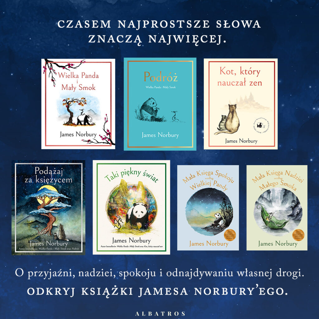 MAŁA KSIĘGA NADZIEI WEDŁUG MAŁEGO SMOKA – James Norbury