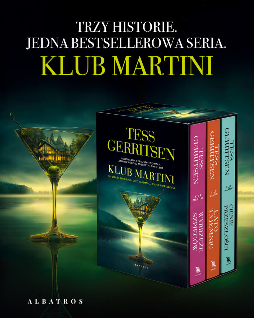 Pakiet KLUB MARTINI: WYBRZEŻE SZPIEGÓW/LATO TAJEMNIC/CIENIE PRZESZŁOŚCI – Tess Gerritsen